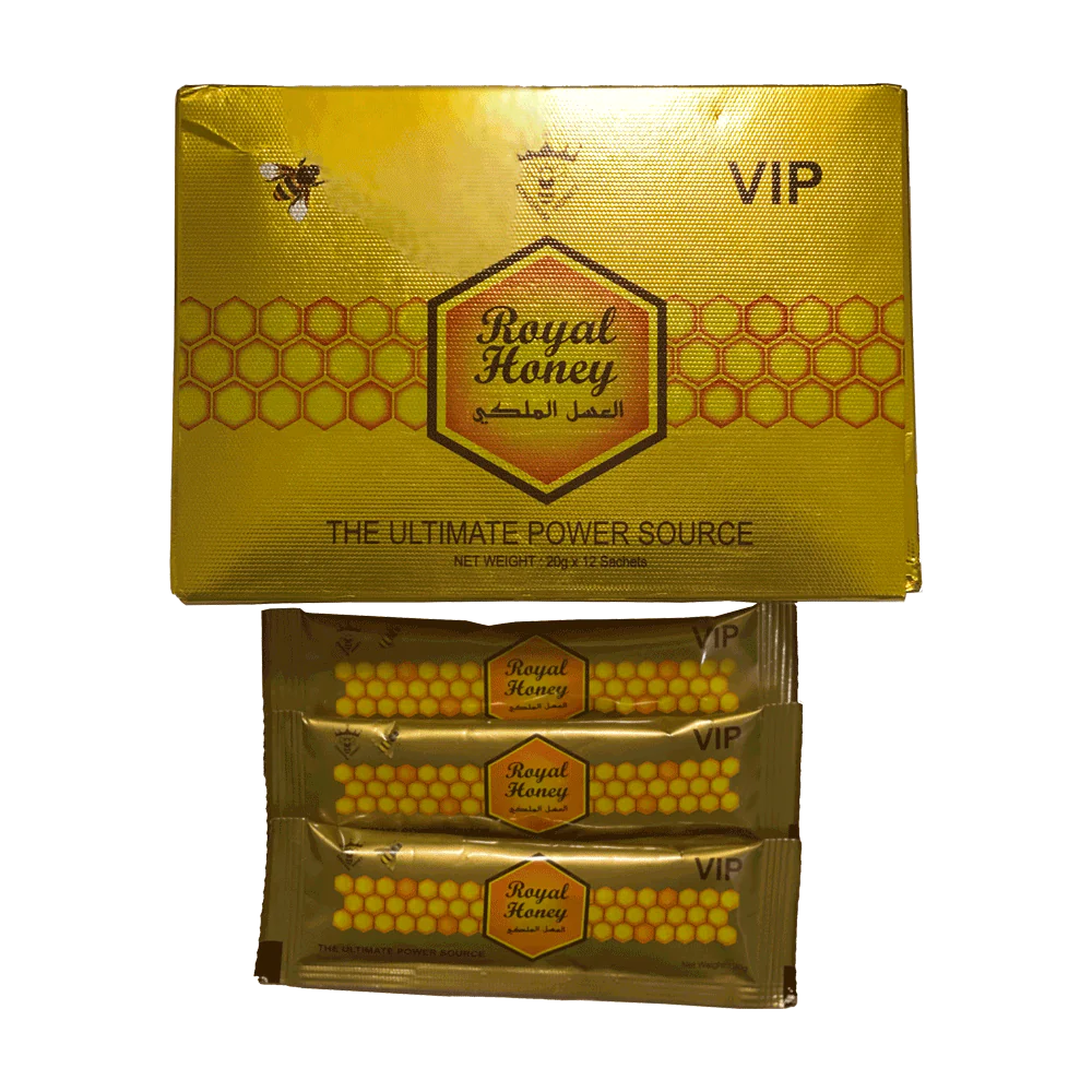 2 Packs of Royal Honey For Men - Gold (24 Sachets - 20 G) - Image 2