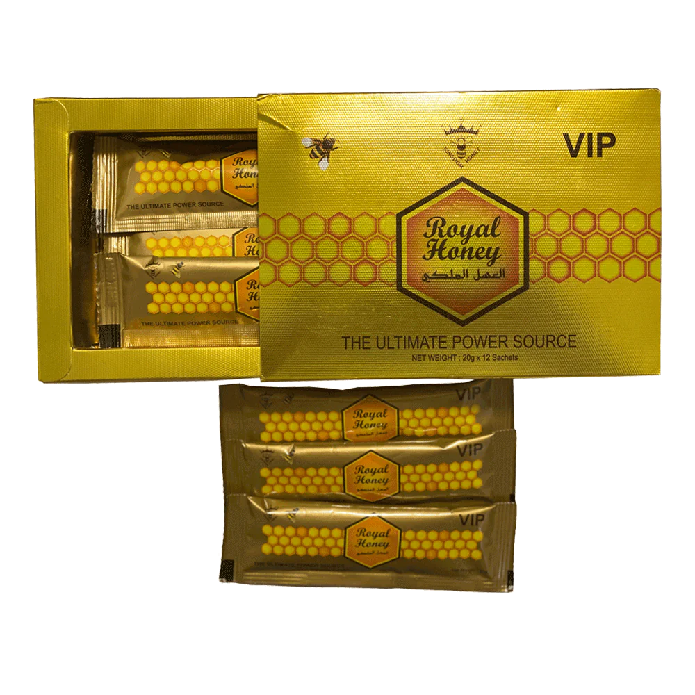 2 Packs of Royal Honey For Men - Gold (24 Sachets - 20 G) - Image 3
