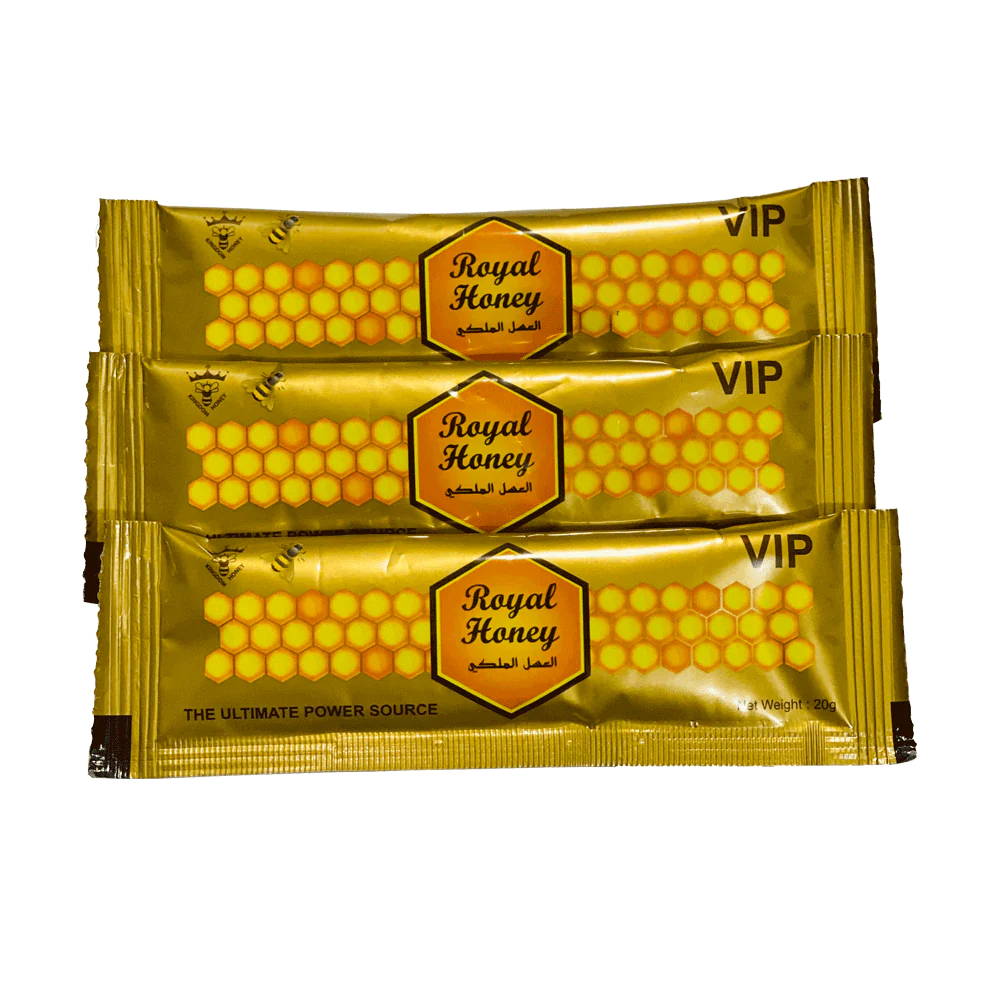2 Packs of Royal Honey For Men - Gold (24 Sachets - 20 G) - Image 5