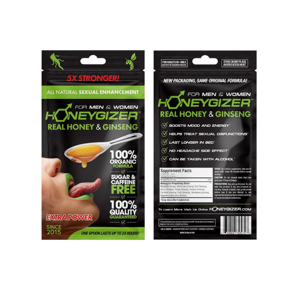 HONEYGIZER - Real Honey & Ginseng - Image 3
