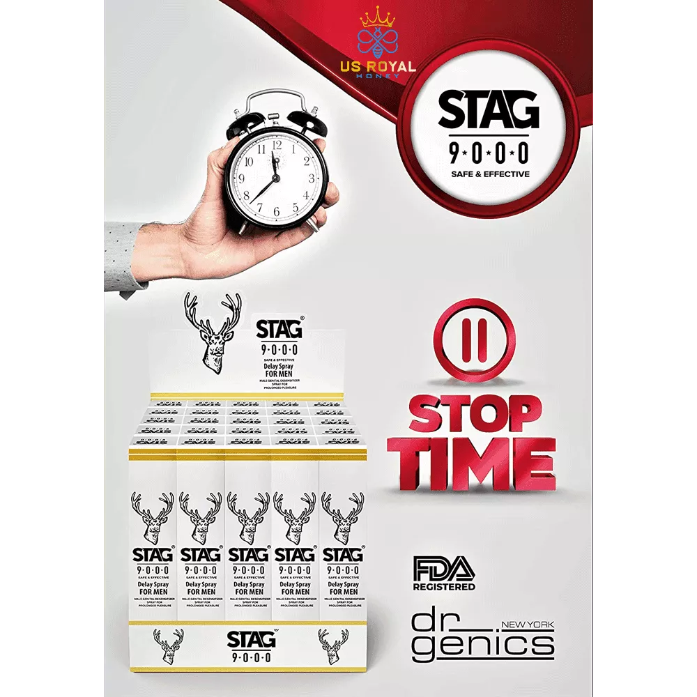 Stag 9000 - Delay Spray for Men - Image 3